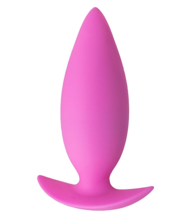 Малая розовая анальная пробка Radical - 10 см. - фото, цены