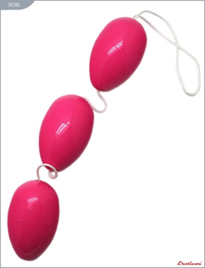 Розовые анально-вагинальные шарики - фото, цены