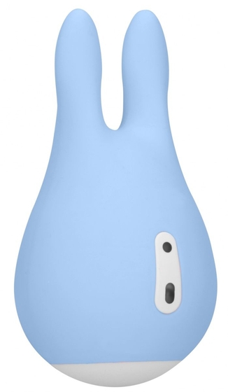 Голубой клиторальный стимулятор Sugar Bunny - 9,5 см. - фото, цены
