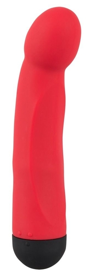 Красный G-стимулятор Red G-Spot Vibe - 17 см. - фото, цены