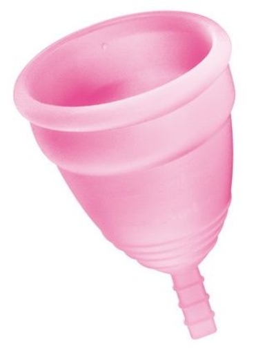 Розовая менструальная чаша Yoba Nature Coupe - размер L - фото, цены