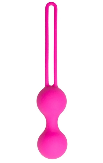 Розовые вагинальный шарики Kegel Balls - фото, цены
