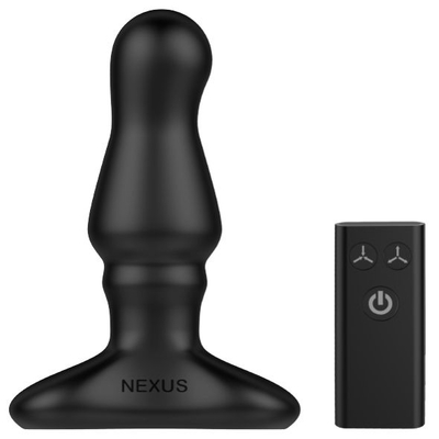 Черный вибростимулятор простаты Nexus Bolster - 12,3 см. - фото, цены