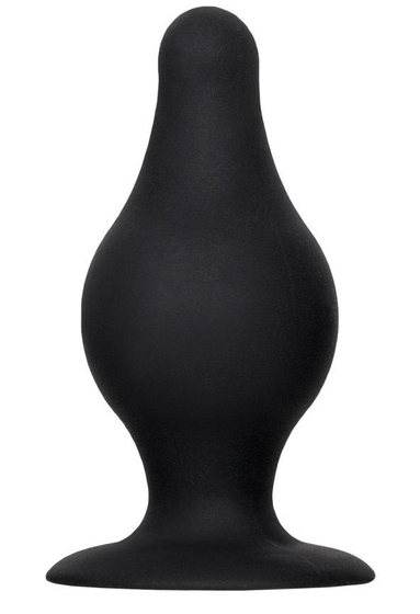 Черная анальная втулка Spade Xs - 6,5 см. - фото, цены