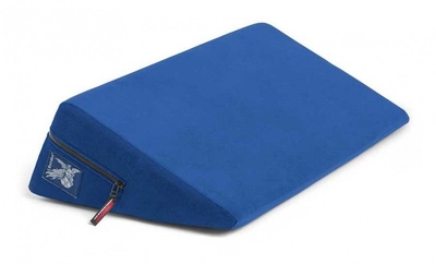 Синяя малая подушка для любви Liberator Wedge - фото, цены