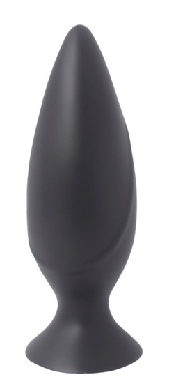 Черная анальная пробка Mojo Spades Medium Butt Plug - 10,7 см. - фото, цены