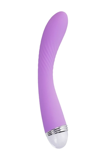 Фиолетовый вибратор Lantana - 22 см. - фото, цены