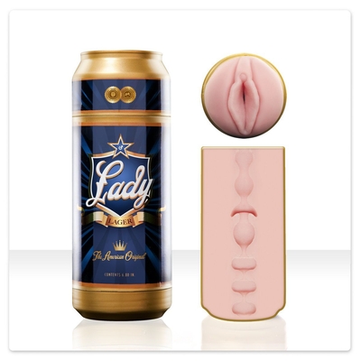 Необычный мастурбатор-вагина в банке Fleshlight - Lady Lager - фото, цены