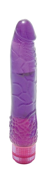 Водонепроницаемый фиолетовый вибромассажер H2o Patriot Waterproof Vibrator - 19 см. - фото, цены