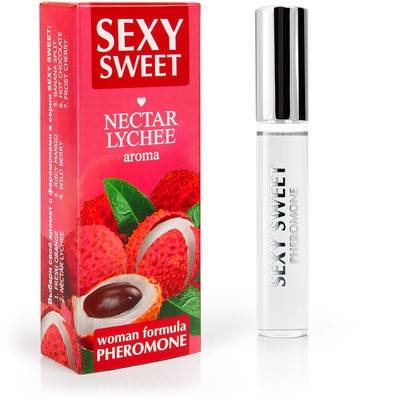 Парфюмированное средство для тела с феромонами Sexy Sweet с ароматом личи - 10 мл. - фото, цены