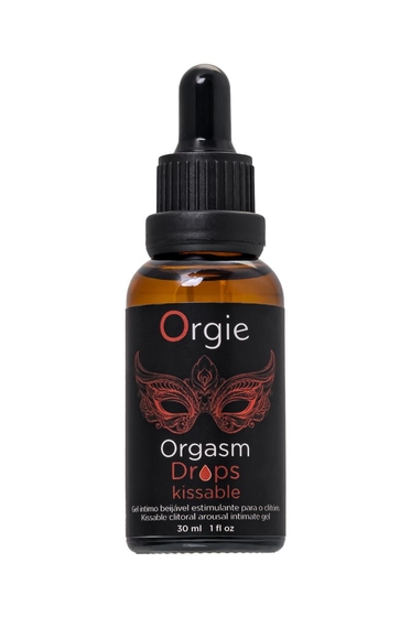 Интимный гель для клитора Orgie Orgasm Drops Kissable - 30 мл. - фото, цены