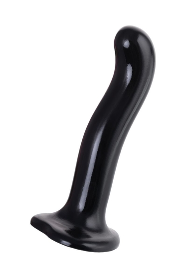 Черный стимулятор для пар P G-Spot Dildo Size Xl - 19,8 см. - фото, цены