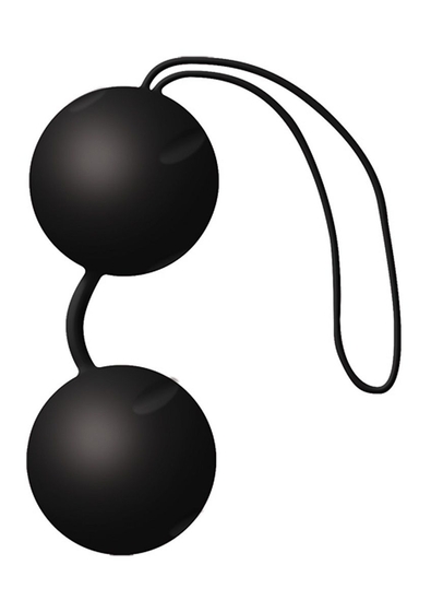 Чёрные вагинальные шарики Joyballs Black - фото, цены