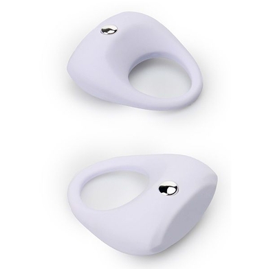 Белое эрекционное кольцо Lit-up Silicone Stimu Ring 7 - фото, цены