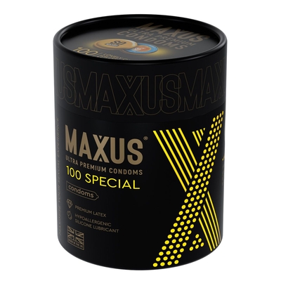 Текстурированные презервативы в кейсе Maxus So Much Sex - 100 шт. - фото, цены