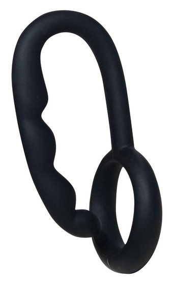 Эрекционное кольцо с анальным стимулятором Mr Hook - фото, цены