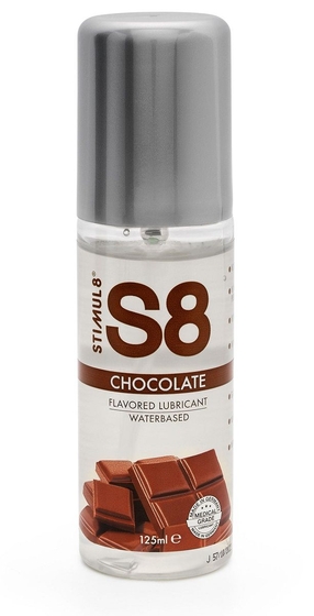 Смазка на водной основе S8 Flavored Lube со вкусом шоколада - 125 мл. - фото, цены