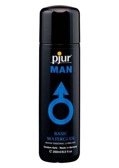 Лубрикант для мужчин pjur Man Basic Water Glide на водной основе - 250 мл. - фото, цены