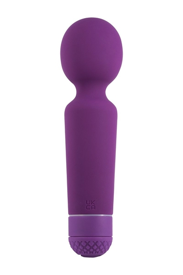 Фиолетовый wand-вибратор - 15,2 см. - фото, цены