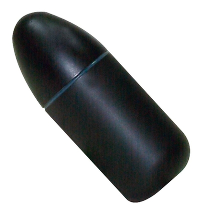 Черный виброэлемент с пультом управления - 8 см. - фото, цены
