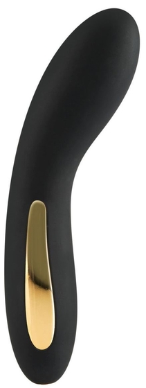 Черный вибромассажёр Luminate Vibrator - 17 см. - фото, цены