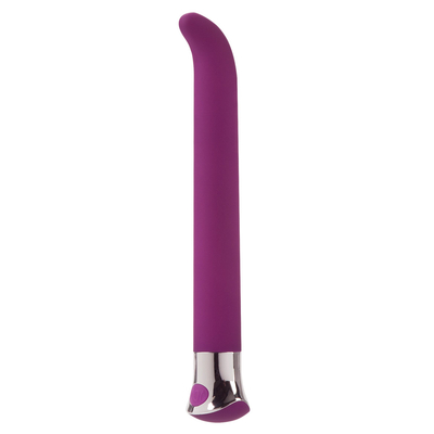 Фиолетовый вибратор 10-Function Risque G Vibes - 14,5 см. - фото, цены