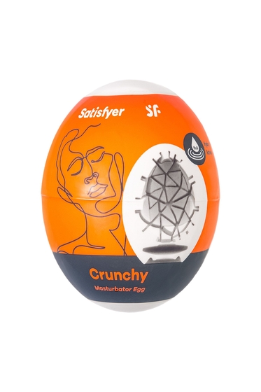 Мастурбатор-яйцо Satisfyer Crunchy Mini Masturbator - фото, цены