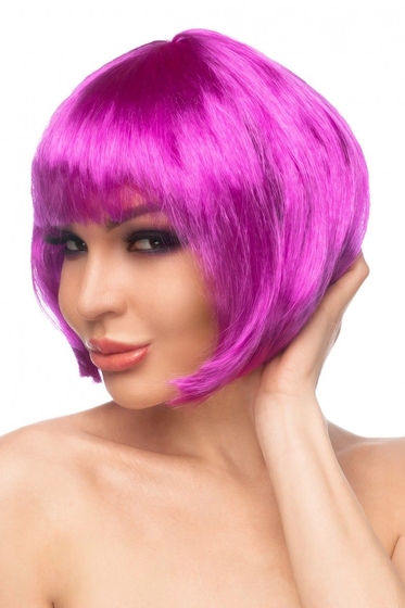 Фиолетовый парик Кику - фото, цены
