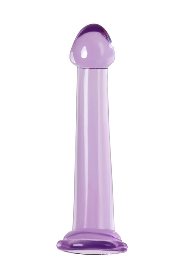 Фиолетовый фаллоимитатор Jelly Dildo S - 15,5 см. - фото, цены