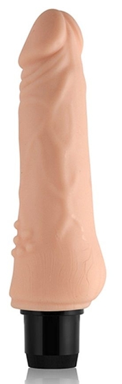 Реалистичный вибромассажёр с шипами для клиторального массажа - 19 см. - фото, цены