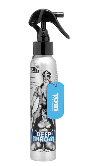 Спрей для лёгкого проникновения во время орального секса Tom of Finland Deep Throat Spray - 118 мл. - фото, цены