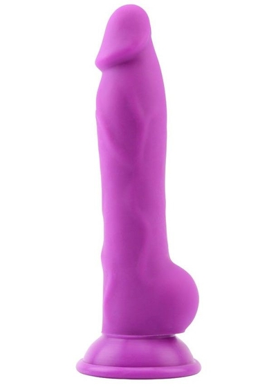 Фиолетовый фаллоимитатор Rick.G - 22,6 см. - фото, цены