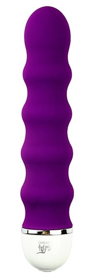 Фиолетовый вибромассажер Bulbed Vibe - 16 см. - фото, цены