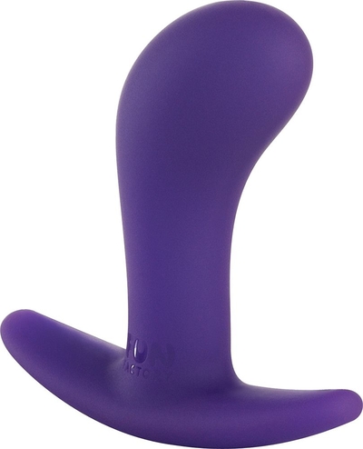Фиолетовая анальная пробка Bootie S - 7,5 см. - фото, цены