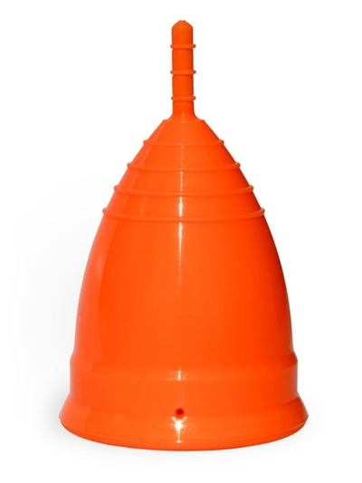 Оранжевая менструальная чаша OneCUP Classic - размер S - фото, цены