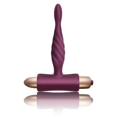 Фиолетовая анальная пробка Climaximum Pharos - 11,2 см. - фото, цены