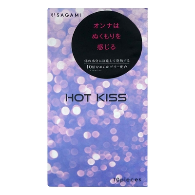 Презервативы с разогревающей смазкой Hot Kiss - 10 шт. - фото, цены