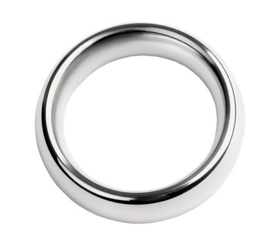 Металлическое эрекционное кольцо размера L - фото, цены
