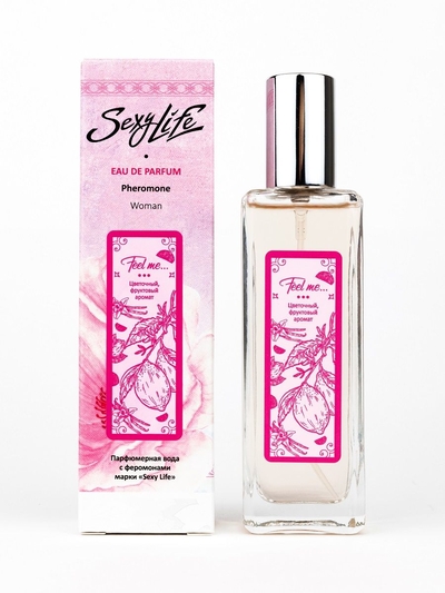 Женская парфюмерная вода с феромонами Sexy Life Feel me - 30 мл. - фото, цены