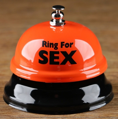 Настольный звонок Ring For Sex - фото, цены