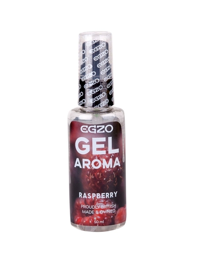 Интимный лубрикант Egzo Aroma с ароматом малины - 50 мл. - фото, цены