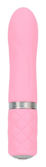 Розовый мини-вибратор Flirty - 11 см. - фото, цены