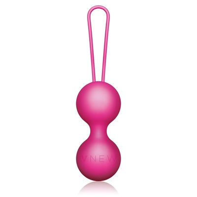 Розовые вагинальные шарики Vnew level 3 - фото, цены