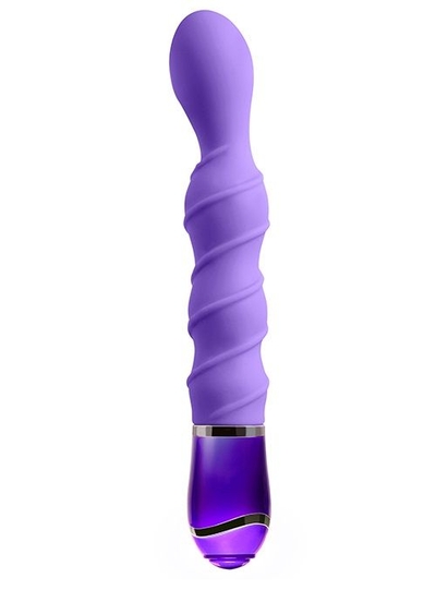 Фиолетовый вибратор Immortal 6inch 10 Function Vibrator - 15,2 см. - фото, цены