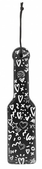Шлепалка Printed Paddle Love Street Art Fashion - 28,5 см. - фото, цены