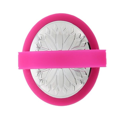 Розовая перезаряжаемая виброщёточка для клиторальной стимуляции Mona Pink - фото, цены