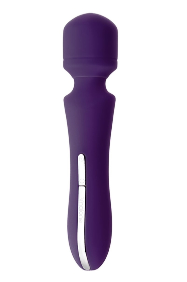 Фиолетовый жезловый вибромассажер Nalone Rockit - 19,2 см. - фото, цены