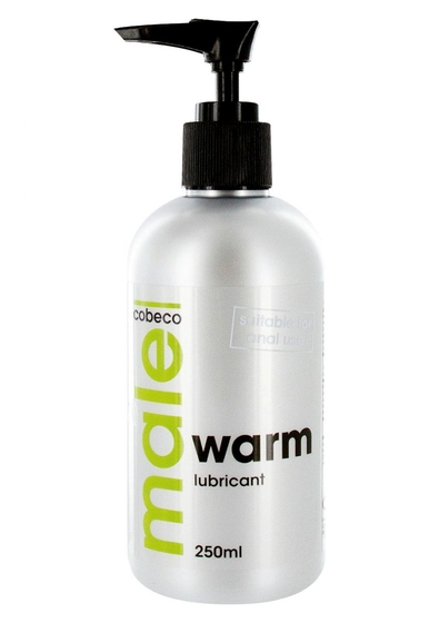 Лубрикант с согревающим эффектом Male Cobeco Warm Lubricant - 250 мл. - фото, цены