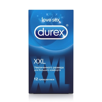 Презервативы увеличенного размера Durex Xxl - 12 шт. - фото, цены