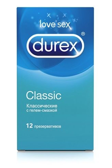 Классические презервативы Durex Classic - 12 шт. - фото, цены
